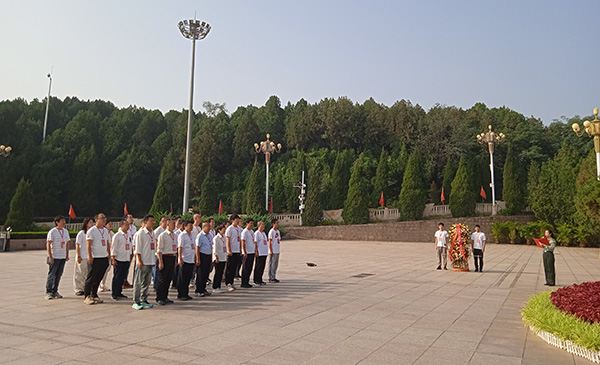 西柏坡培训基地现场教学