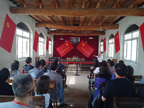 西柏坡培训现场教学