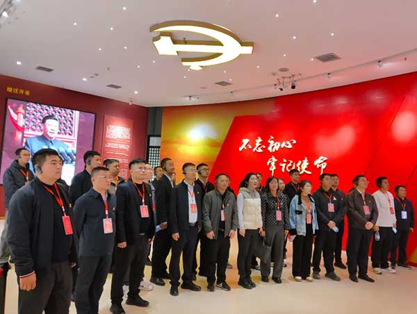 西柏坡培训现场教学